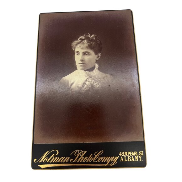 Lot of 6 Victorian Cabinet Card Photos Bogardus Notman Walzl NY NJ PA & More - Picture 5 of 8